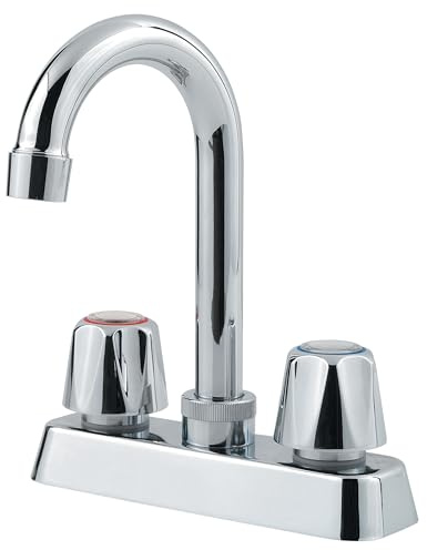 Price Pfister Pfirst Series 2-Handle Chrome Bar and Prep Faucet, G1714000