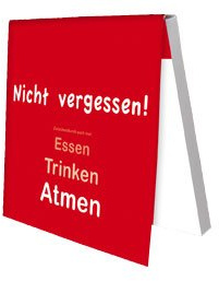 Rannenberg und Friends Klebezettel Nicht vergessen