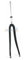 RIDEWILL BIKE &apos Gabel Singlespeed Fixie Piste Corsa 28 1 – 1/8 Carbon 3 K (Gabeln Weg Fixed)/Fork Fixed Gear Race Track 28 1 – 1/8 Carbon 3 K (Rigid Fork Fixed Race)