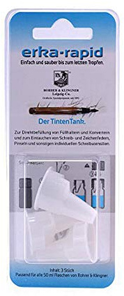 Rohrer & Klingner erka-rapid Ink Tank, 3-Pack for 50 ml Bottles