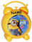 alles-meine.de GmbH Wecker - Minion - Ich einfach unverbesserlich - incl. Name - für Kinder & Erwachsene - großer Kinderwecker Analog - Alarm Kunststoff/Plastik - Minion - ..