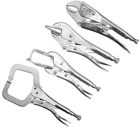 4 Tlg Schweisser Set | Schweißer Gripzange | Rohr Gripzange | Schweißer Gripzange | Gripzange