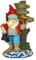 Design Toscano Happy Hour Tropischer Gartenzwerg Taucher-Rasen-Zwerg, Harz, Vollfarbe wirklichkeitsgetreu