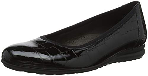 Gabor Shoes Comfort Sport, Women’s Ballet Flats, Black (Schwarz 87), 6 UK (39 EU)