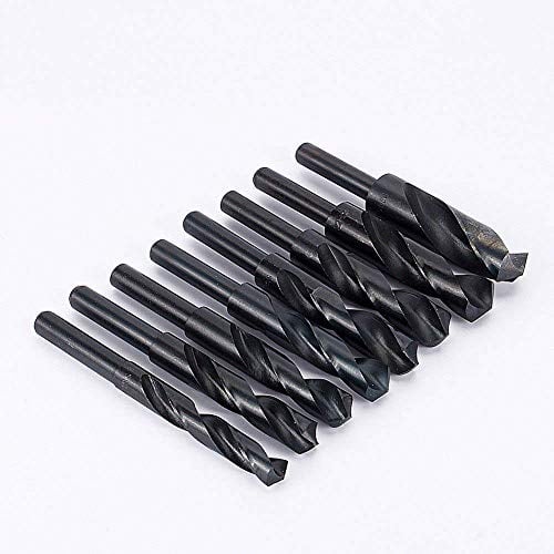 Bohrer HSS Spiralbohrer 1-30mm Metallbohrer Stahlbohrer mit reduziertem Schaft 14 mm Schaft 13 mm
