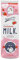 Fdit 3 Farben Cartoon Milch Schreibwaren Tasche wasserdichte PU Große Kapazität Federtasche Aufbewahrungstasche(Pink)