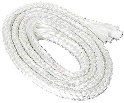 NKlaus 1m Glasfaserdocht rund Ø 8mm für Schmelzlicht Spirituslampe Öllampe für gereinigtes Lampenöl Paraffinöl Dauerdocht Gartenfackel Petroleumlampe 1250