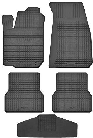 Fußmatten Vorne, Hinten + Tunnel für Renault Clio 3 2005-2014 Gummi Gumimatten