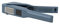 Calitek Garlic Press and Slicer 2 in 1 Garlic Mincer Crusher Slicer Easy to Us Easy to Clean Dishwasher Safe with Cleaning Brush Stainless Steel Blades (Blue)