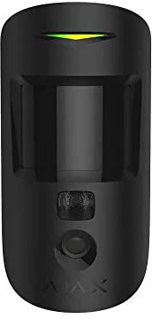 Maxxistore - Ajax MotionCam détecteur de mouvement avec caméra pour vérifier les alarmes noir - 10308
