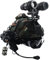 AQzxdc Taktisches Helm-Set, Mit Militär-Headset & Schutzbrille & NVG-Halterung & Teleskop-Modell, Taktische Ausrüstungskombination, Für Airsoft Protective Outdoor Paintball Cosplay,Sets d