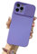 Tybiky Coque de protection ultra fine pour iPhone 12 Pro, avec protection de l'appareil photo, protection de l'appareil photo, avec curseur, PC hybride de qualité supérieure et TPU, antidérapant,