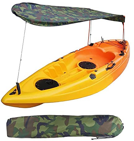 MOPHOEXII - Toldo para kayak (camuflaje verde militar)