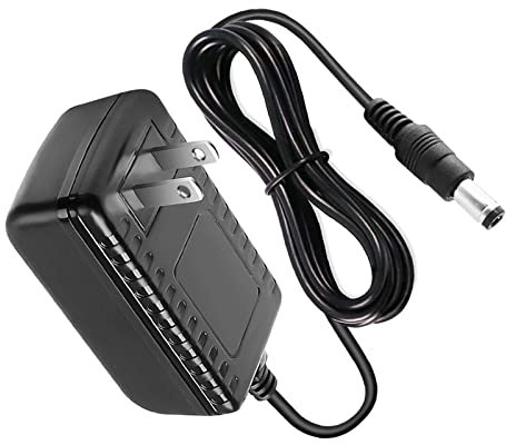 Replacement 12V AC DC Power Cord Charger for X Rocker Pro Series H3 51259 Video Gaming Chair 51231 51396, X Pedestal 51274 51277 51056, Ace Bayou V Rocker Audio Gaming Chair Adapter Supply Cable Cord