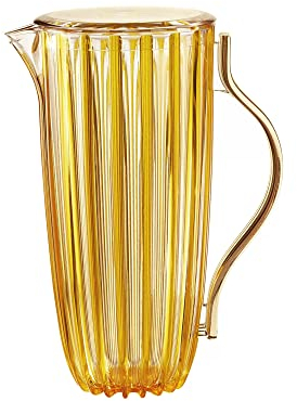 GUZZINI - Carafe Dolcevita, Bio-Based Plastic, Amber, 19,5x13xh27