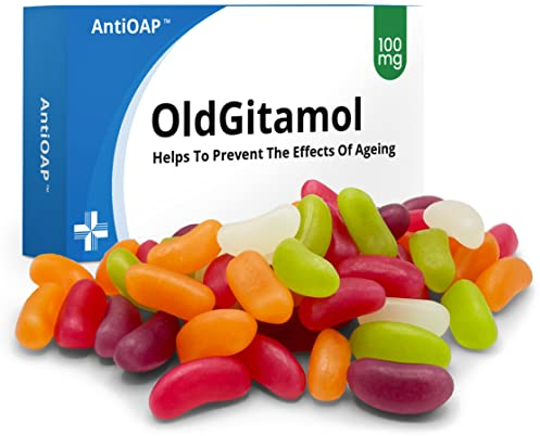 Funny Gifts For Dad Old Age Funny Presents Gifts For Women Fathers Day Funny Gifts Birthday Gifts For Dad Gifts 40th 50th 60th Birthday Gifts For Men Jelly Bean Sweets Gift Oldgitamol Joke Pill Box