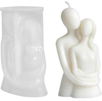 Stampo Candele Corpo Umano in Silicone, Stampo Candele in Silicone per Coppie, 3D Stampo per Candela Corpo, Stampi Candele per Candele Fatte a Mano, Saponi, Decorazioni per la Casa di San Valentino