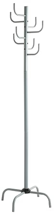 HAKU Möbel Porte Manteau Gris, métal - Dim.: H 180 cm x Ø 37 cm, Style: Modern