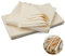 3 Stk Bäckerleinen Leinentuch Brot Backen 48 X 36cm Natur Bäckerleinen Teige Teigtuch Gärfolie für Brotbackzubehör Strudeltuch zur Teigzubereitung Backen für Familien,Bäcker und Einsteiger(Baumwolle)