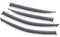Windabweiser Set Deflektoren Für Für Passat Für B7 2012~2015 Zubehör Auto Seite Visiere Regen Augenbraue Limousine Wind Regenabweiser