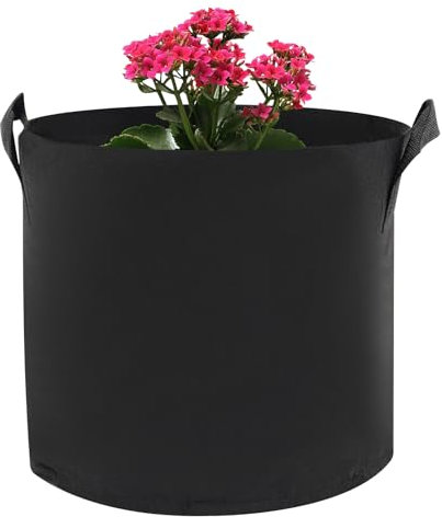MINRS 6 Stück 30L Pflanzsack aus Vlies Stof, Pflanzen Wachstum Taschen mit Starken Griffen Atmungsaktive Pflanzbeutel Pflanztasche für Kartoffeln,Tomaten,Erdbeeren,Blumen,Pflanzen und Gemüse