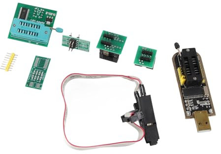 CH341A USB-Programmierer SOP8 Testclip 1,8 V Adapter SOP8 auf DIP8 Konverter-Modul
