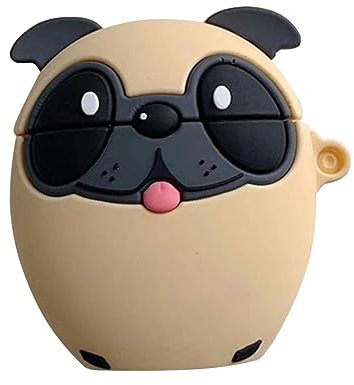 Angoily Funda Estereoscópica De Silicona para Diseño De Perro Protectora Resistente Gancho