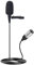 JTLAU Lavalier Clip on Microphone - Cardioid Condenser Lapel Mic Compatible with Audio Technica Bodypack Wireless Systems,Ideal for Lectures,actors,Theater,Podcasts