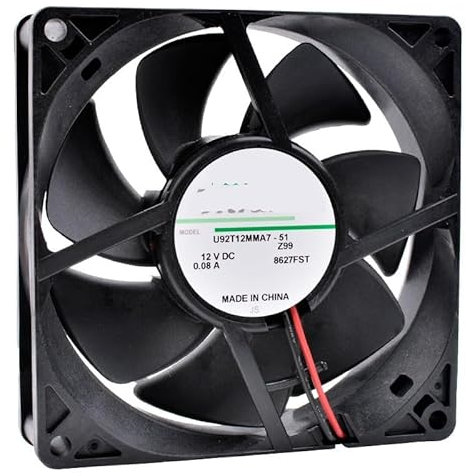 Hyyudiut U92T12MMA7-51 9cm 92mm Fan 9225 DC 12V 0.08A Computer CPU Cooling Fan Cooler(CPU 3pin)
