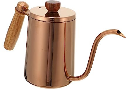 Alipis Cafetera De Acero Inoxidable Jarra De Café Hervidor De Cuello De Cisne