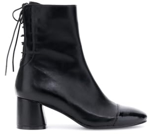 CAFèNOIR - Tronchetti Con Allacciatura Sul Retro, Da Donna, Colore Nero/nero, Taglia 38