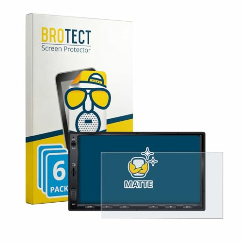 BROTECT Entspiegelungs-Schutzfolie für Atoto A5LG2A7T 7 (6 Stück) Matte Displayschutz-Folie, Anti-Reflex, Anti-Fingerprint