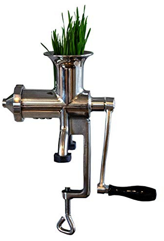 Handy Pantry HJ Hurricane Stainless Steel Manual Wheatgrass Juicer