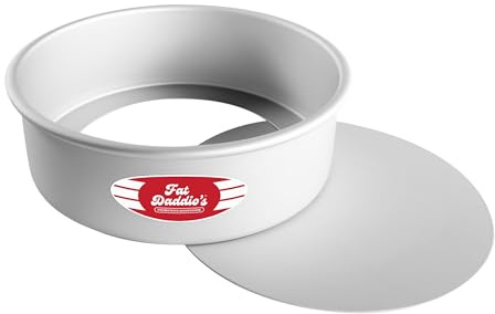 Fat Daddio's PCC-93 Anodized Aluminum Round Cheesecake Pan, 9 x 3 Inch