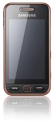 Samsung S5230 Star Smartphone (Touchscreen, Fotocamera 3MP, Video, MP3, Bluetooth), colore: Nero/Bronzo