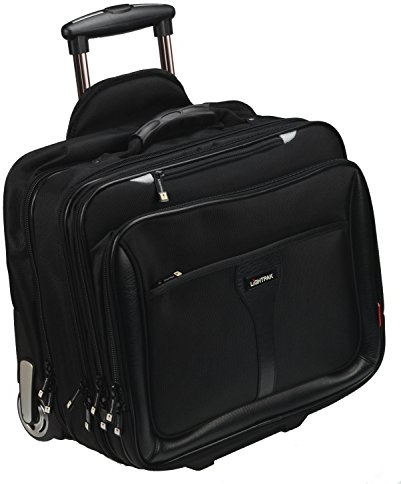 Lightpak 46102 - Business Trolley Executive Line Bravo 2 aus Nylon, schwarz, 42 cm