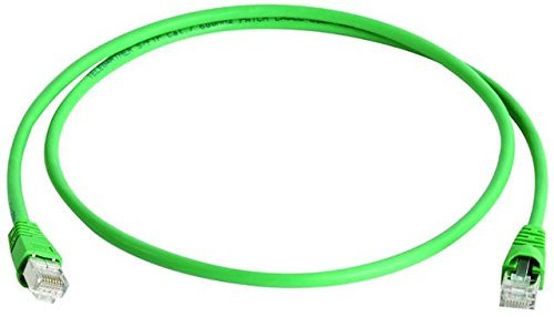 Teleg‰rtner Patchkabel, Kat.6A (tief), S/FTP, 5,0 m, gr¸n VE = 1