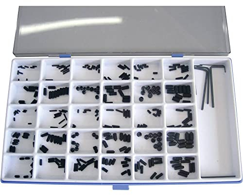 TOOLCRAFT 886327 - Set di viti per dadi in acciaio, 306 pezzi