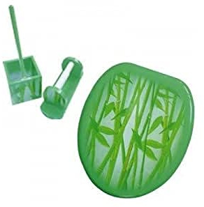 MSV 140020 Set WC 3 Pièces Imprimes Motifs Bambou