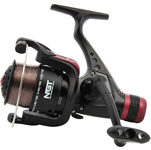 NGT CKR50 Coarse Fishing Reel with 8lb Line, Black