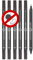 Online Vorteils-Pack Tintenlöscher 6x Tintenkiller zum Löschen und Überschreiben | Design Butterfly | Entfernung und Korrektur blauer Tinte | Schreibfarbe blau