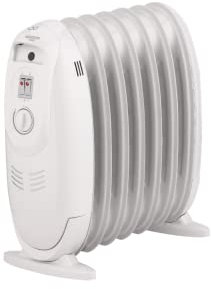Bastilipo - MRA-900, Radiador mini de aceite, 900W, 7 elementos bajo consumo electrico