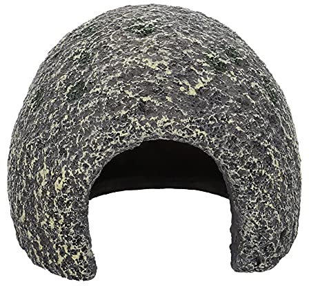 HOBBY Aquaristik Marble Cave 5 I 9 x 8 x 6 cm I Brut- und Versteckhöhle für Aquarien I Aquarium Dekoration I Deko Höhle für Zwergbuntbarsche, Welse und Garnelen I natürliches Aquariumzubehör