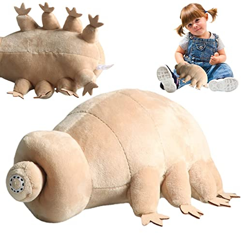 Tebinzi Hässliches Stofftier | Bärtierchen Plüsch Kuscheltiere Puppenspielzeug | 25 cm weiche Bärtierchenpuppen | realistische Meerestiere, Geburtstagsgeschenke für Kinder