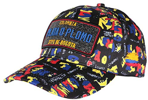 Plata o Plomo Baseball-Kappe, Schwarz und Blau, Unisex Gr. Einheitsgröße, Schwarz