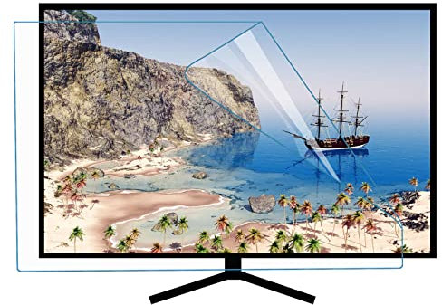 42-46 Inch Tv Screen Protector (hd/matte) Anti Blue Light, Hd/matte Anti-glare Soft Film, Fits Lcd, Led 4k Oled Qled,HD-42inch(917x516mm)