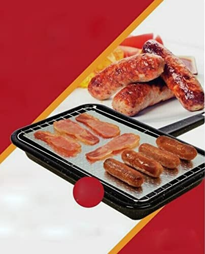 Vsorce4u 10 Sheets x 35x20cm Grill and Oven Fat Control Pads - Fat Controller Pads Foil Sheets for Oven Grill Healthier Cooking