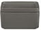 blomus Butterdose -PILAR- aus Steingut | Butterschale in Dunkelgrau mit Deckel | Farbe Pewter | 12L x 9B x 8H cm