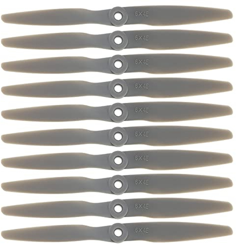 EMSea 10 Stücke 6X4E APC Composite Propeller Ersatz Modell Flugzeug Sabre Paddles Requisiten Propeller Zubehör für 2450 High Speed Brushless Motor