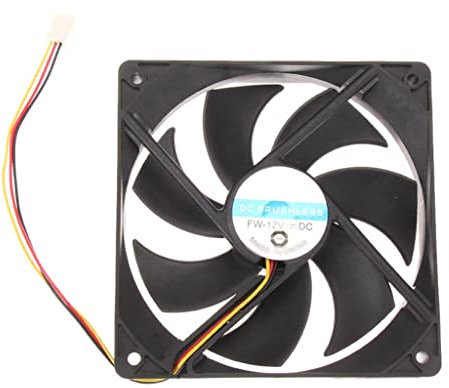 Server Cooler 120x25mm 120mm Fan 12v Dc Brushless Pc Computer 3pin Fan for Cpu Radiating For Desktop Pc High Performance Cooling Fan For Computer Case Power Supply